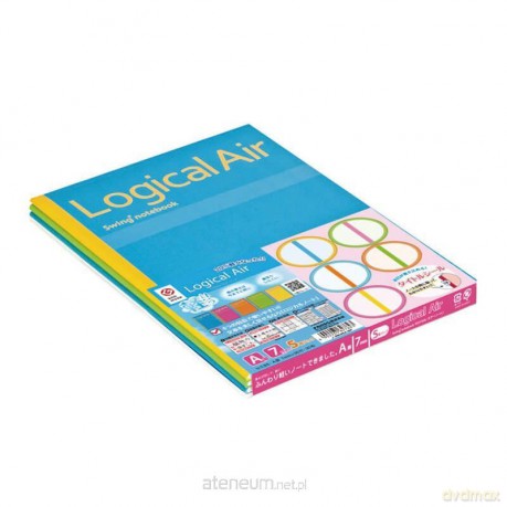 Notesy B5 linia Logical AIR Grid (5szt)