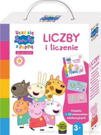 Peppa Pig. Uczę się z Peppą. Liczby i liczenie [KSIĄŻKA]