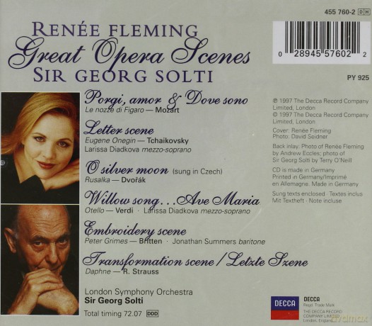 Renee Fleming: Great Opera Scenes [CD]