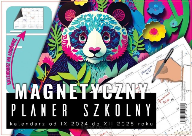 Planer szkolny 2024/2025 magnetyczny [KALENDARZ]