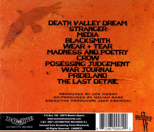 Meliah Rage: Death Valley Dream [CD]