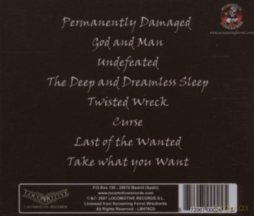 Meliah Rage: The Deep And The Dreamless Sleep [CD]