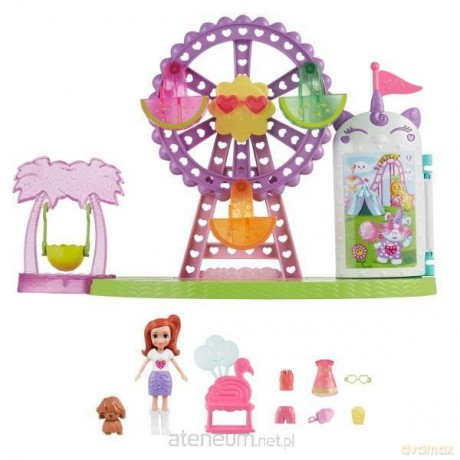 Polly Pocket. Tropikalne wesołe miasteczko HWP25 [FIGURKA]
