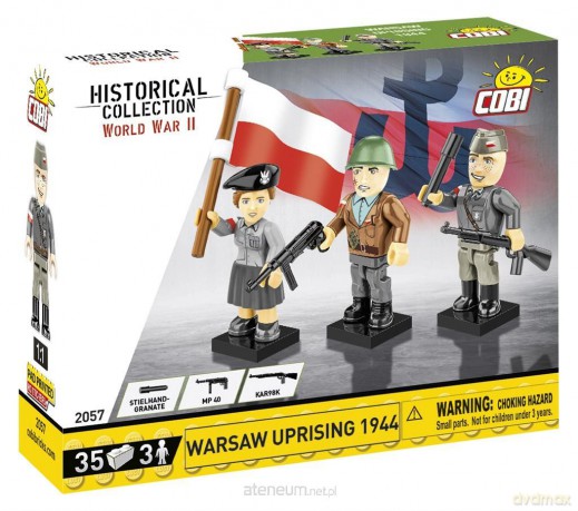 Powstanie Warszawskie 1944 - 3 Figurki [KLOCKI]