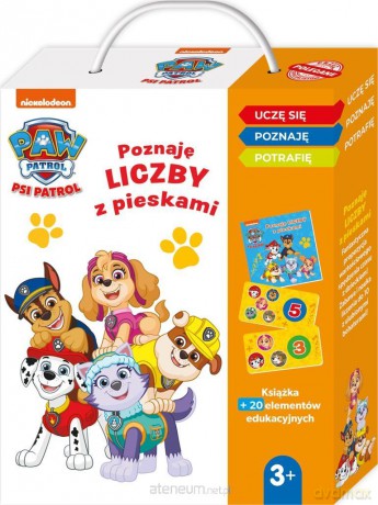 Psi Patrol. Poznaję liczby z pieskami [KSIĄŻKA]