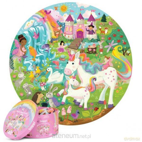 Puzzle okrągłe 150 Jednorożce