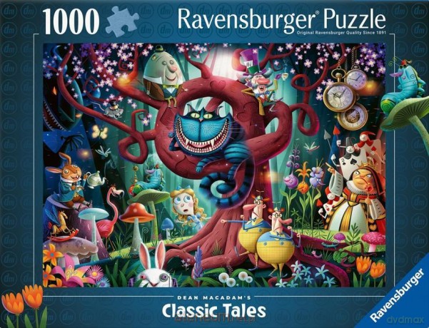RAVENSBURGER 1000 el. Alicja w krainie czarów [PUZZLE]