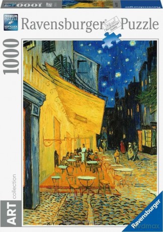 RAVENSBURGER 1000 el. Art Taras kawiarni w nocy [PUZZLE]