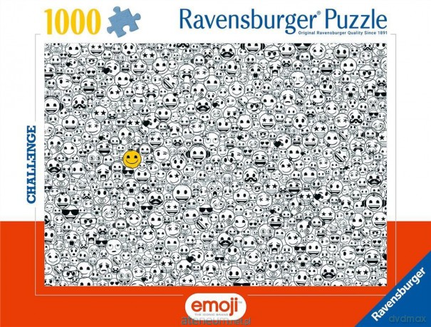 RAVENSBURGER 1000 el. Challenge. Emoji [PUZZLE]
