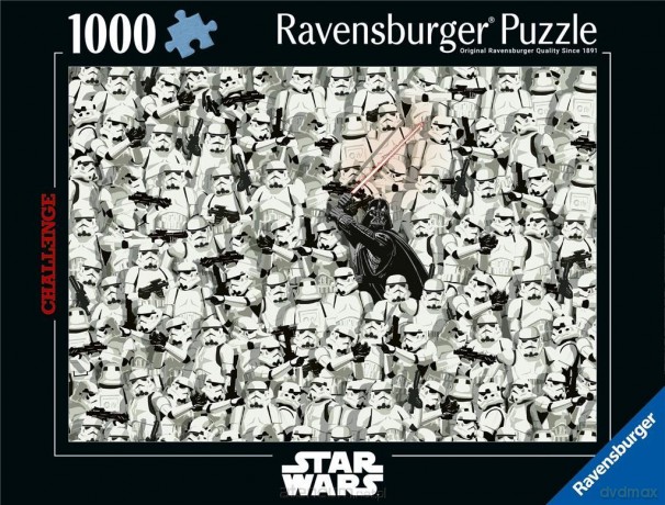 RAVENSBURGER 1000 el. Challenge. Gwiezdne Wojny [PUZZLE]