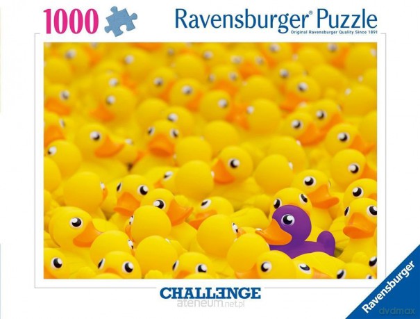 RAVENSBURGER 1000 el. Challenge. Kaczuszki [PUZZLE]