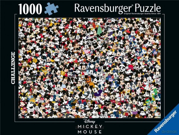 RAVENSBURGER 1000 el. Challenge. Myszka Miki [PUZZLE]