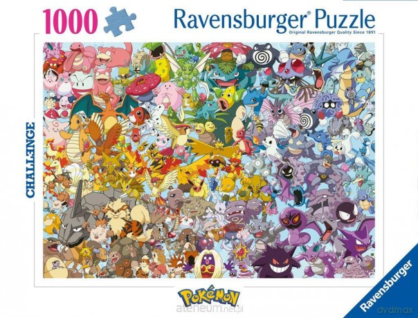 RAVENSBURGER 1000 el. Challenge. Pokemon [PUZZLE]