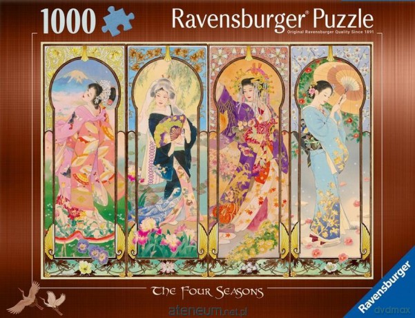 RAVENSBURGER 1000 el. Cztery pory roku [PUZZLE]