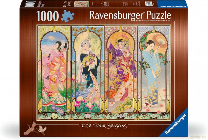 RAVENSBURGER 1000 el. Cztery pory roku [PUZZLE]