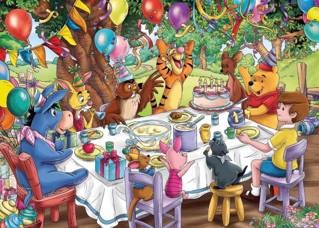 RAVENSBURGER 1000 el. Disney Classics Kubuś Puchatek [PUZZLE]