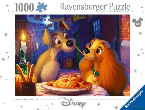 RAVENSBURGER 1000 el. Disney Classics Zakochany kundel [PUZZLE]