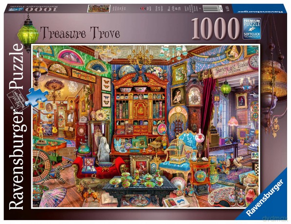 RAVENSBURGER 1000 el. Gabinet skarbów [PUZZLE]