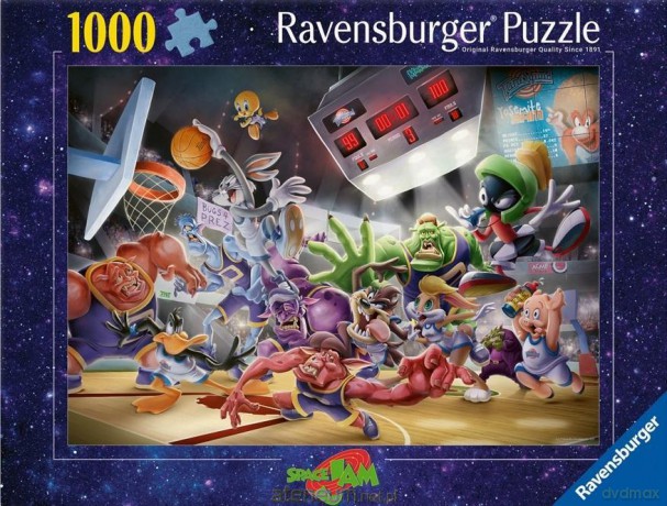 RAVENSBURGER 1000 el. Kosmiczny Mecz [PUZZLE]