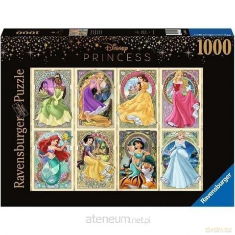 RAVENSBURGER 1000 el. Księżniczka Art Nouveau [PUZZLE]