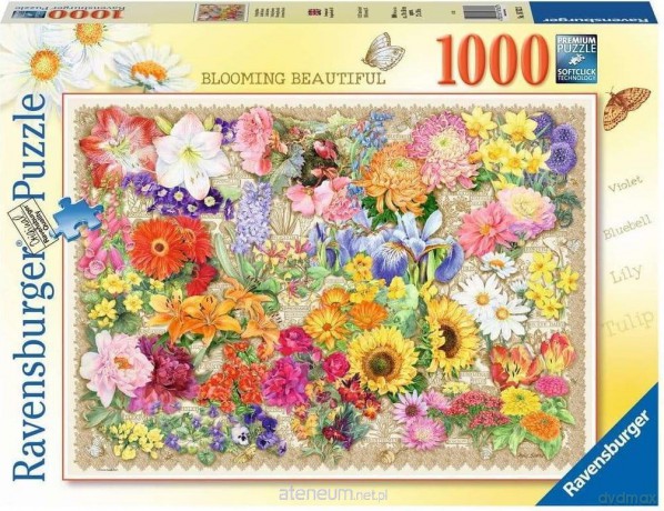 RAVENSBURGER 1000 el. Kwitnące kwiaty [PUZZLE]