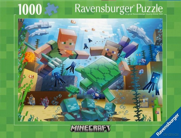 RAVENSBURGER 1000 el. Minecraft Mozaika [PUZZLE]