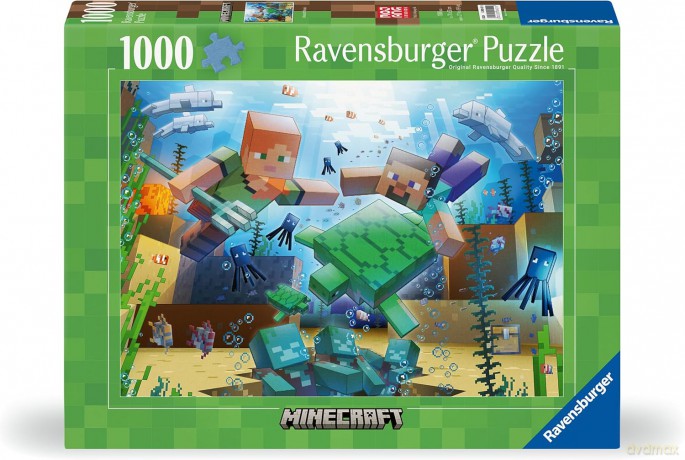 RAVENSBURGER 1000 el. Minecraft Mozaika [PUZZLE]