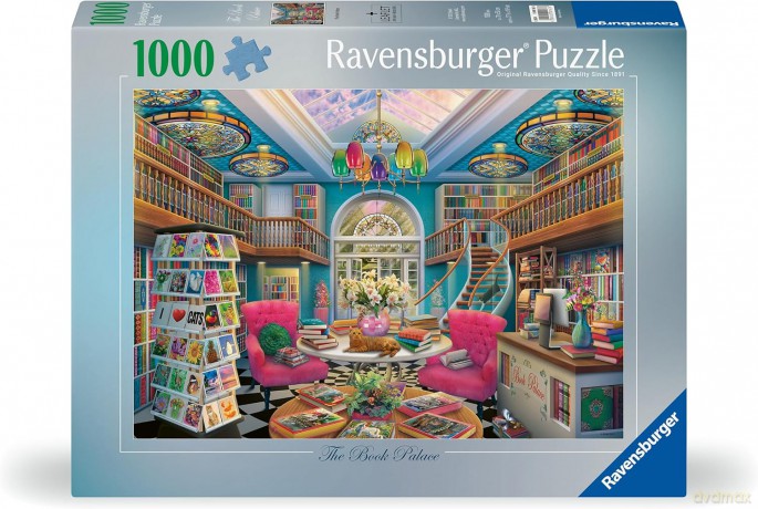 RAVENSBURGER 1000 el. Pałac Książek [PUZZLE]