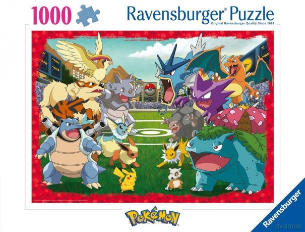 RAVENSBURGER 1000 el. Pokemon Ostateczna Rozgrywka [PUZZLE]