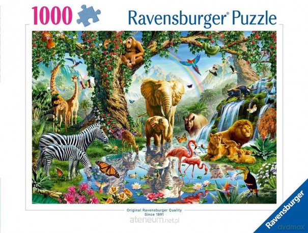 RAVENSBURGER 1000 el. Przygoda w dżungli [PUZZLE]