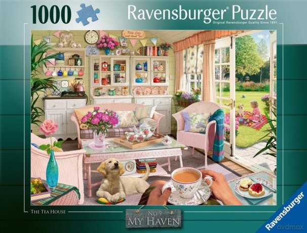 RAVENSBURGER 1000 el. Słoneczne popołudnie [PUZZLE]