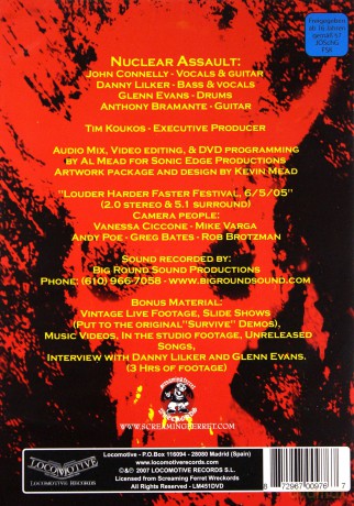 Nuclear Assault: Louder Harder Faster [DVD]