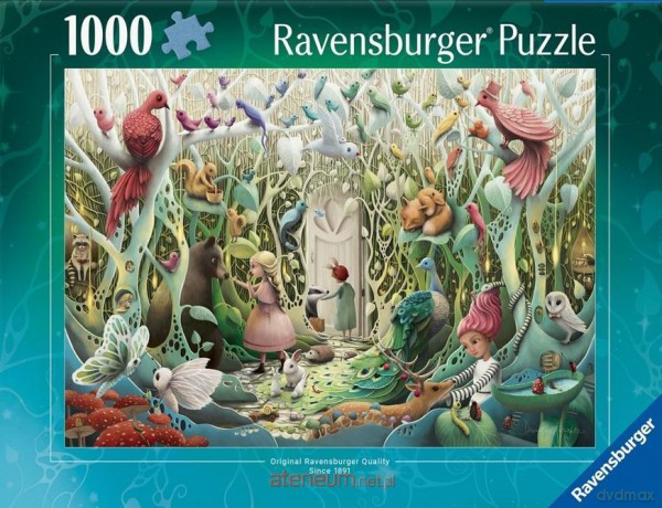 RAVENSBURGER 1000 el. Tajemniczy ogród [PUZZLE]