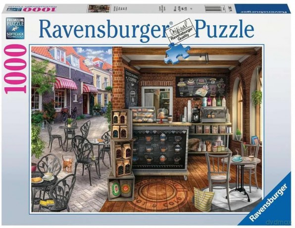 RAVENSBURGER 1000 el. Urocza Kawiarnia [PUZZLE]