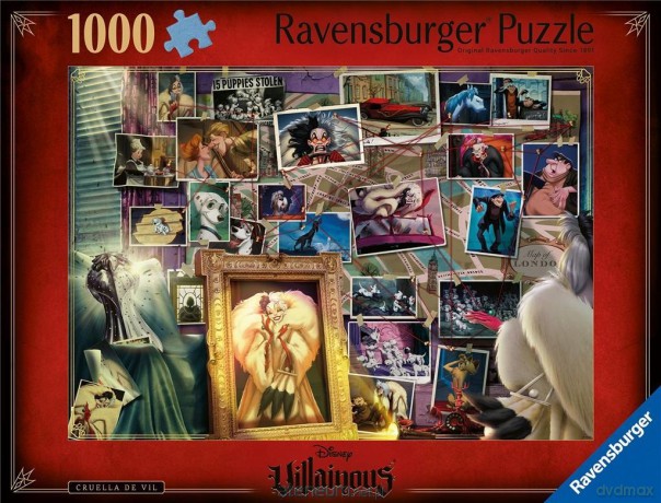 RAVENSBURGER 1000 el. Villainous. Cruella de Mon [PUZZLE]