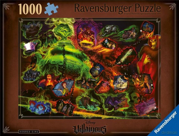 RAVENSBURGER 1000 el. Villainous. Rogaty Król [PUZZLE]