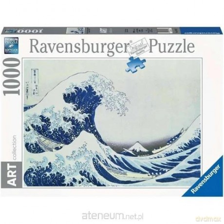 RAVENSBURGER 1000 el. Wielka fala w Kaganawie [PUZZLE]