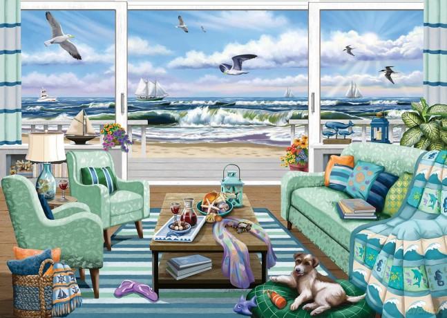 RAVENSBURGER 1000 el. Wyjście na plażę [PUZZLE]