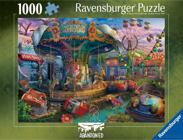 RAVENSBURGER 1000 el. Zapomniany lunapark [PUZZLE]