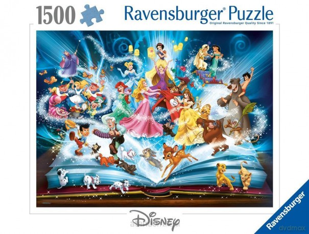 RAVENSBURGER 1500 el. Księga opowieści Disneya [PUZZLE]