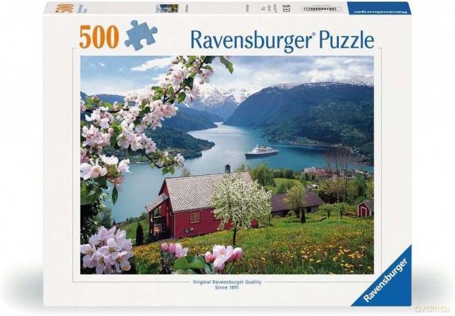 RAVENSBURGER 2D 500 el. Skandynawska idylla [PUZZLE]