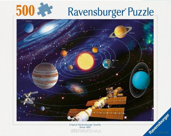 RAVENSBURGER 2D 500 el. Układ słoneczny [PUZZLE]