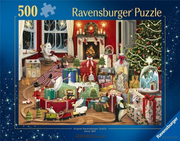 RAVENSBURGER 2D 500 el. W Święta [PUZZLE]
