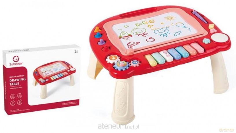 Stolik edukacyjny ze znikopisem na baterie
