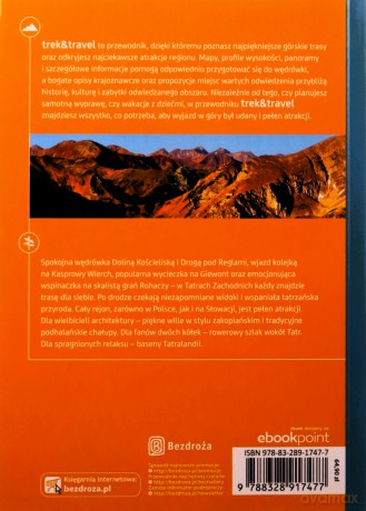 Tatry Zachodnie. trek&travel - Jan Krzeptowski-Sabała [KSIĄŻKA]