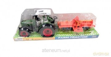 Traktor z glebogryzarką