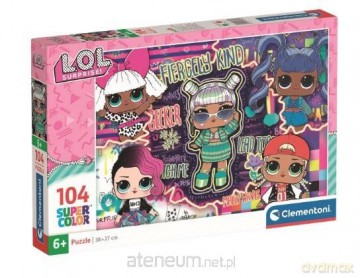 CLEMENTONI 104 Super Kolor LOL Surprise! [PUZZLE]