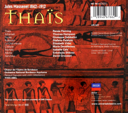 Renee Fleming: Massenet: Thais [2CD]