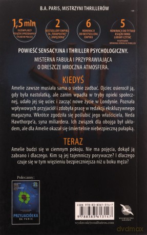 Uwięziona pocket - B.A. Paris [KSIĄŻKA]
