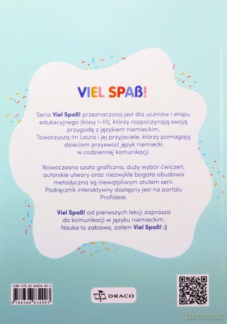 Viel Spass! 1 podręcznik - Angelika Walczak, Aleksandra Walczak [KSIĄŻKA]